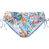 Venice beach Urheilubikini alaosa vaaleansininen / vihreä / lohi / tummanoranssi