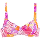 Sunseeker Bikinitoppi lila / oranssi / roosa / vadelma