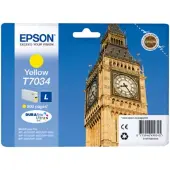 Epson T7034 -mustekasetti, keltainen
