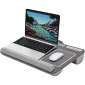 Desire2 Laptop Lap Desk Grey