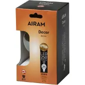 Airam LED DEC FG AM G95 5W/822 E27 DIM
