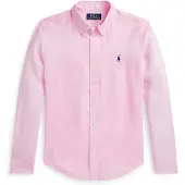 Ralph Lauren Linen Shirt - Pink - 132-137