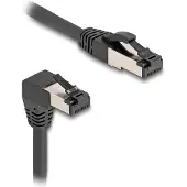 DeLOCK 80448, 5 m, Cat8.1, S/FTP (S-STP), RJ-45, RJ-45, Musta