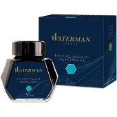 Waterman S0110810, Sininen, Mustekynä, Musta, Läpinäkyvä, 50 ml, 1 kpl