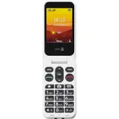 Doro Leva L20, Simpukka, Yksittäinen SIM, 7,11 cm (2.8"), 2 MP, 1150 mAh, Punainen, Valkoinen