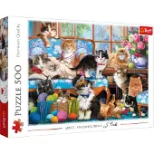 Trefl Cats 500p palapeli