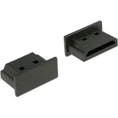 DeLOCK – Dust Cover for HDMI A female without grip 10 pieces black (64030)