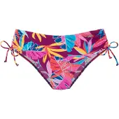 Buffalo Bikinihousut neonsininen / tummankeltainen / marjat / vaalea pinkki