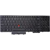 Lenovo Lite-On - Kannettavan tietokoneen näppäimistö - vaihtoon - Pohjoismainen - Musta