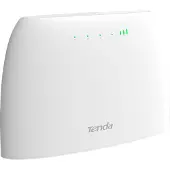 Tenda N300, Wi-Fi 4 (802.11n), Yksi kaista (2,4 GHz), Ethernet LAN, 3G, Valkoinen, Pöytäreititin (4G03)