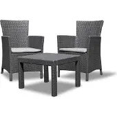 Keter Garden furniture ROSARIO BALCONY SET - brown