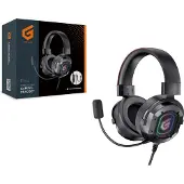 Conceptronic ATHAN03B, Langallinen, 20 - 20000 Hz, Pelaaminen, 477 g, Kuulokkeet, Musta