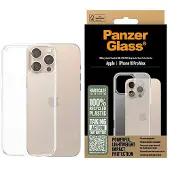 PanzerGlass HardCase -suojakotelo, Apple iPhone 16 Pro Max, kirkas