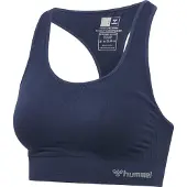 Hummel Tif Seamless Urheilurintaliivit - Navy Nainen, koko Large