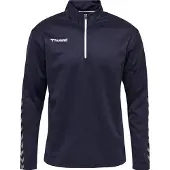 Hummel Harjoituspaita Authentic 1/2 Zip - Navy/valkoinen Lapset, koko 128 cm