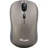 Equip 245109, Molempikätinen, Optinen, Langaton RF, 1600 DPI, Harmaa
