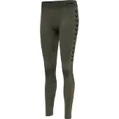 Hummel First Seamless Tr Tights W - Khaki green - XS/S