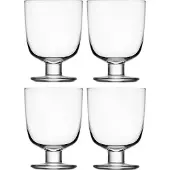 Iittala Lempi lasi, kirkas, 4 kpl 34 cl