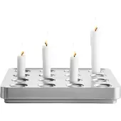 Born In Sweden - Stumpastaken Original Kynttilänjalka Kiillotettu alumiini
