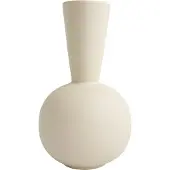 Cooee Design Trumpet Vase 30Cm - Cream - ONE SIZE