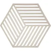 Zone - Hexagon Pannunalunen Silikoni 16 cm Harmaa