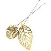 Klong - Brass Leaves Koristelehdet 2 kpl Messinki