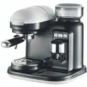 Ariete Moderna-espressokone ja kahvimylly, valkoinen