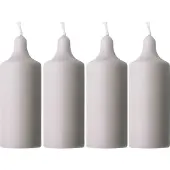 LILJEHOLMENS - Kupé Pöytäkynttilä 11 cm 4 kpl Harmaa