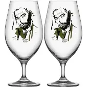 Kosta Boda All about you olutlasi 40 cl 2-pakkaus Want him (vihreä)