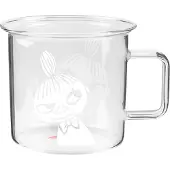 Muurla Moomin lasimuki kirkas 35 cl Pikku Myy
