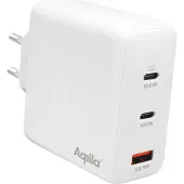 Aqiila Chargebird W120 seinälaturi GaN 120W valkoinen