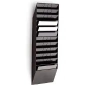 Cornat FLEXIBOXX, 12 hyllyä, Musta, A4, 348 mm, 95 mm, 1045 mm (1709781060)