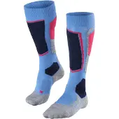 Falke Women's SK2 Intermediate Blue Note Hiihto- ja laskettelusukat 35-36