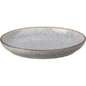 Denby Studio Grey coupe -lautanen, 17 cm Graniitti