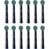 Oral-B CrossAction -harjaspäät 12-pack / vaihtoharjat sähköhammasharjaan / harjaspäät plakinpoistoon
