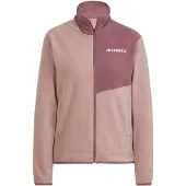 Adidas Women's Multi Full-Zip Fleece Jacket Warcla/quicri Välikerrospuserot XL