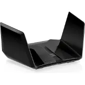 Netgear Nighthawk RAXE500 -reititin, Wi-Fi 6E, AXE11000, Tri-band, musta