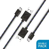 Stealth PS5 2kpl 3m pelaa ja lataa -kaapelit