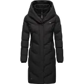 Ragwear Pitkä talvitakki 'Natalka' musta