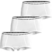 Björn Borg Logo Boxer Shorts 3P - White - XL