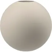 Cooee Design Ball Vase - Cream - H19CM