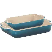 Le Creuset - Uunivuokasetti 25+32 cm Deep teal