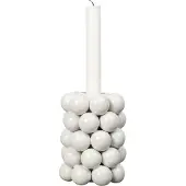 By On - Globe Kynttilänjalka 9,5 cm Valkoinen