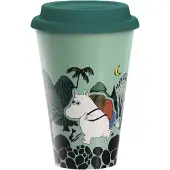 Nordicbuddies - Muumi Take Away Muki 45 cl Muumipeikko seikkailu