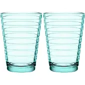 Iittala - Aino Aalto Juomalasi 33 cl 2 kpl Vedenvihreä