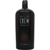 American Crew Hair & Body 3-IN-1 shampoo, hoitoaine ja suihkugeeli 3in1 miehille 1000 ml