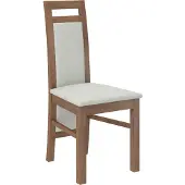 ADRK Furniture Tuoli K34, ruskea/beige