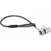 Dicota D32068, 0,3 m, Kensington, Nano, Noble, Ura, Terästä, Sinkki, Hopea