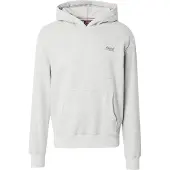 Superdry for man. M2014168A Hooded sweatshirt with logo Essential grey (XL), Casual, Cotton