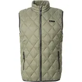 Superdry for man. M5012143A Waistcoat Fuji Lite green (L), Casual, Nylon